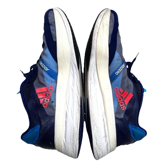 Adidas Adizero Boston 10 Running Race Shoes Indigo Blue Turbo GY0926 Men’s 11 main image 4